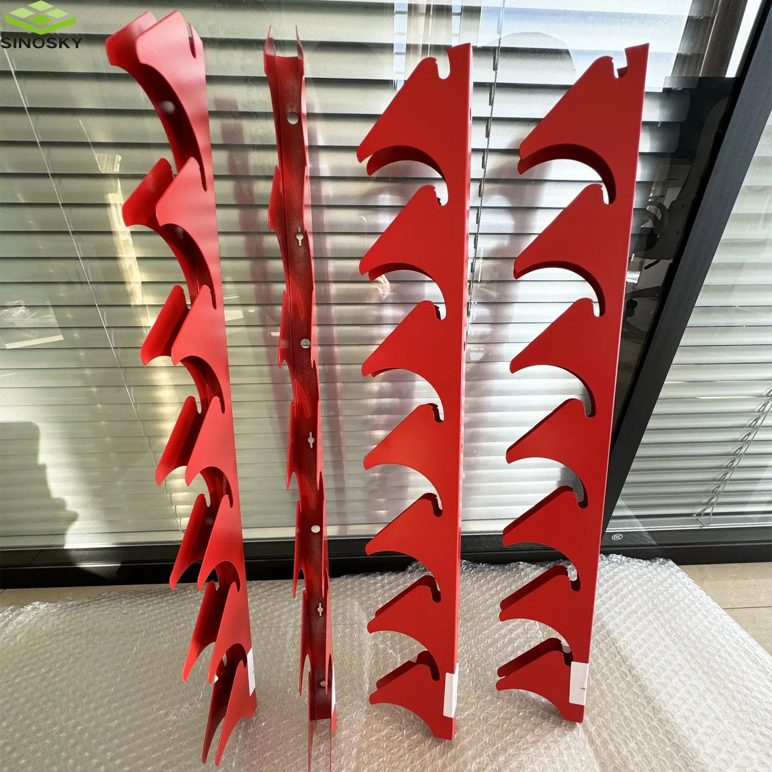 Exterior Motorized Aluminum Sun Louver for Building Facade