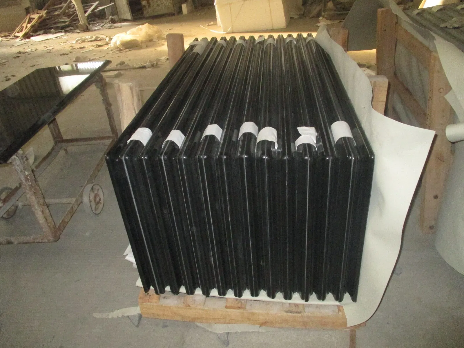 Absolute Black Granite Countertop for Kitchen Top Vanity Bathroom Top