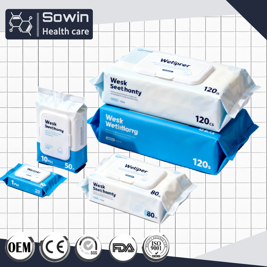 OEM Producing Virus-Killing Hospital Grade 100sheets Disinfectant with CE Certification