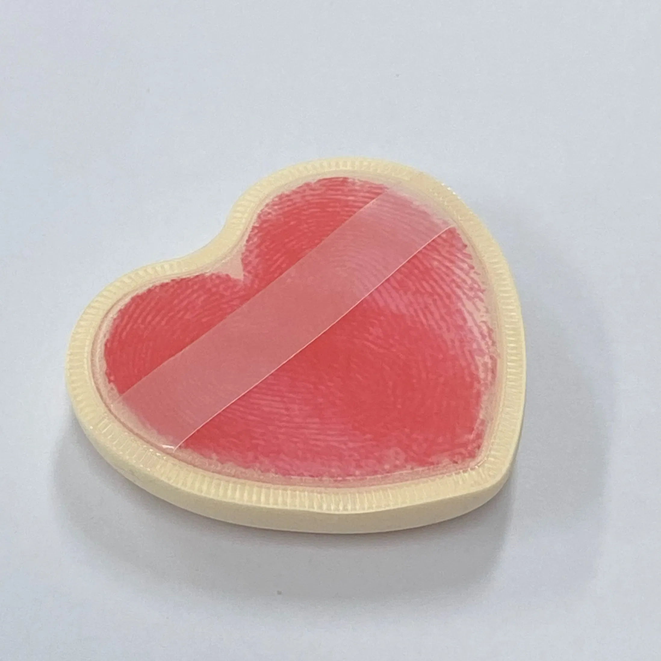 Customized Soft and Skin-Friendly Heart-Shaped Powder Puff