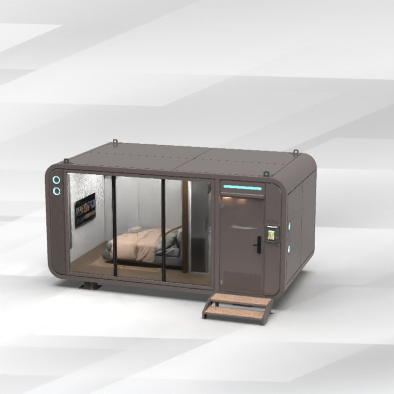 Luxury Modern Mobile Fireproof House Capsule Sleeping Pod Space Capsule House Capsule House Prefabricated Building