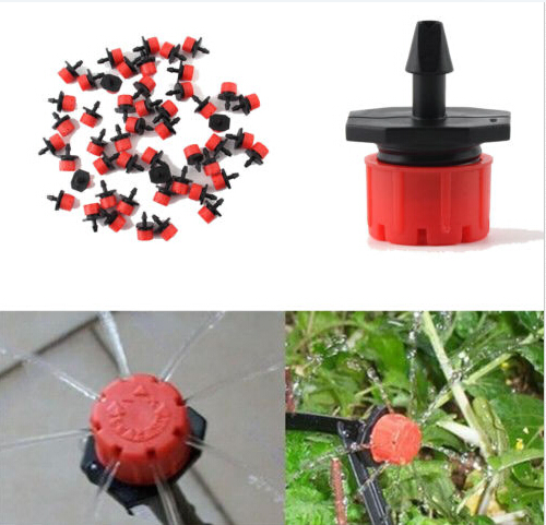 Sprinkler Set 360 Adjustable Sprinkler Irrigation Agricultural Sprinkler with Spike for Drip Irrigation Equipment