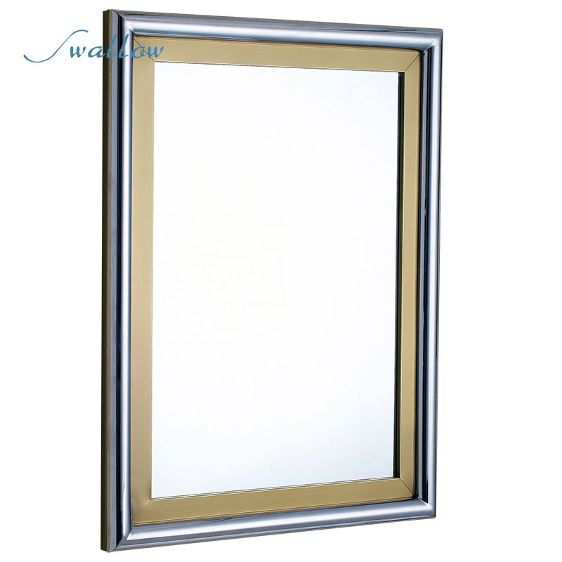 Swallow Stainless Steel Framed Mirror Access Hardware Door Hardware