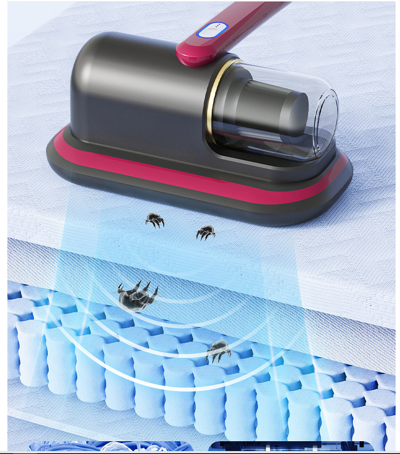 Home Wireless Mite Removal Device - Portable Bed Handheld Cleaner