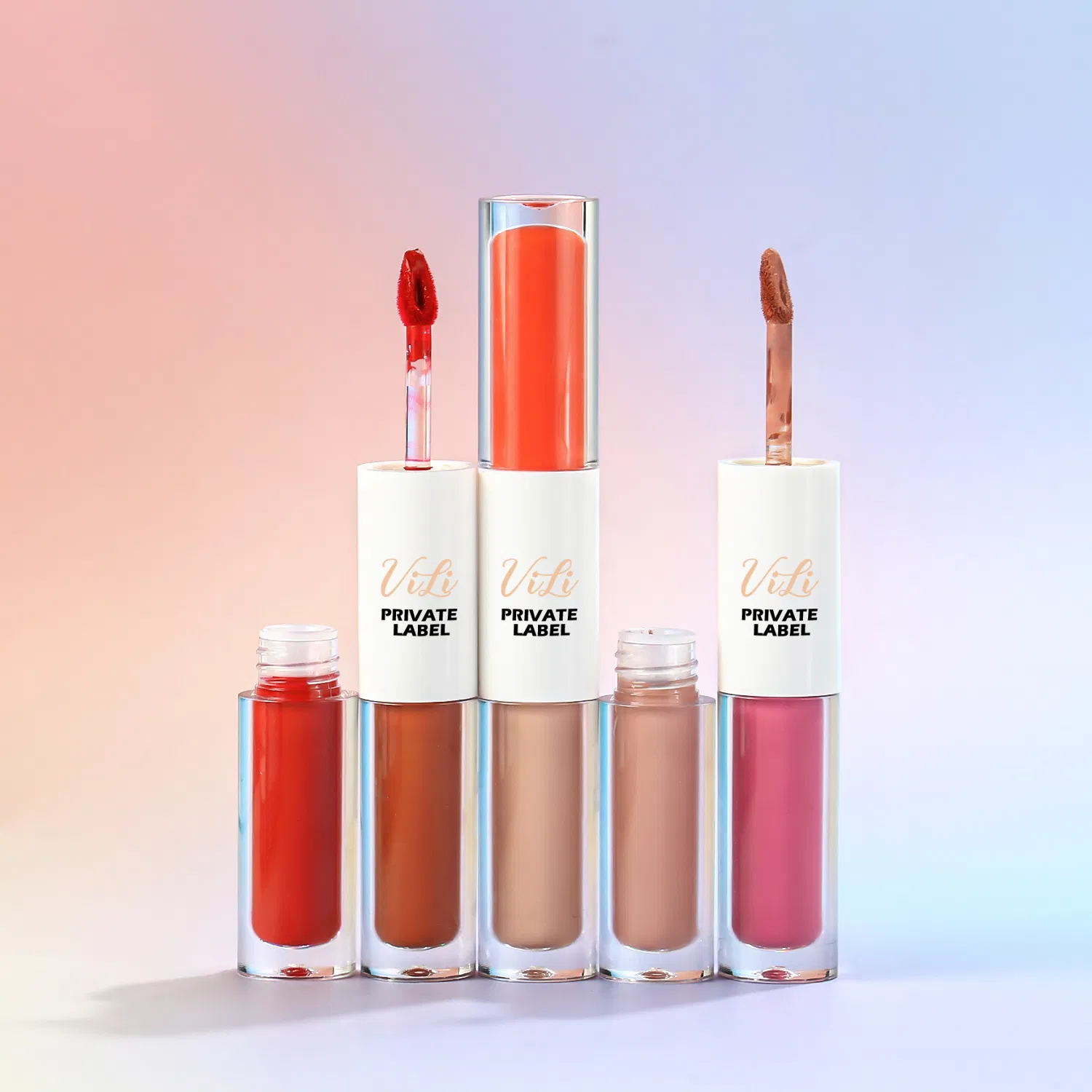 OEM Matte & Glossy Lipgloss Duo Set