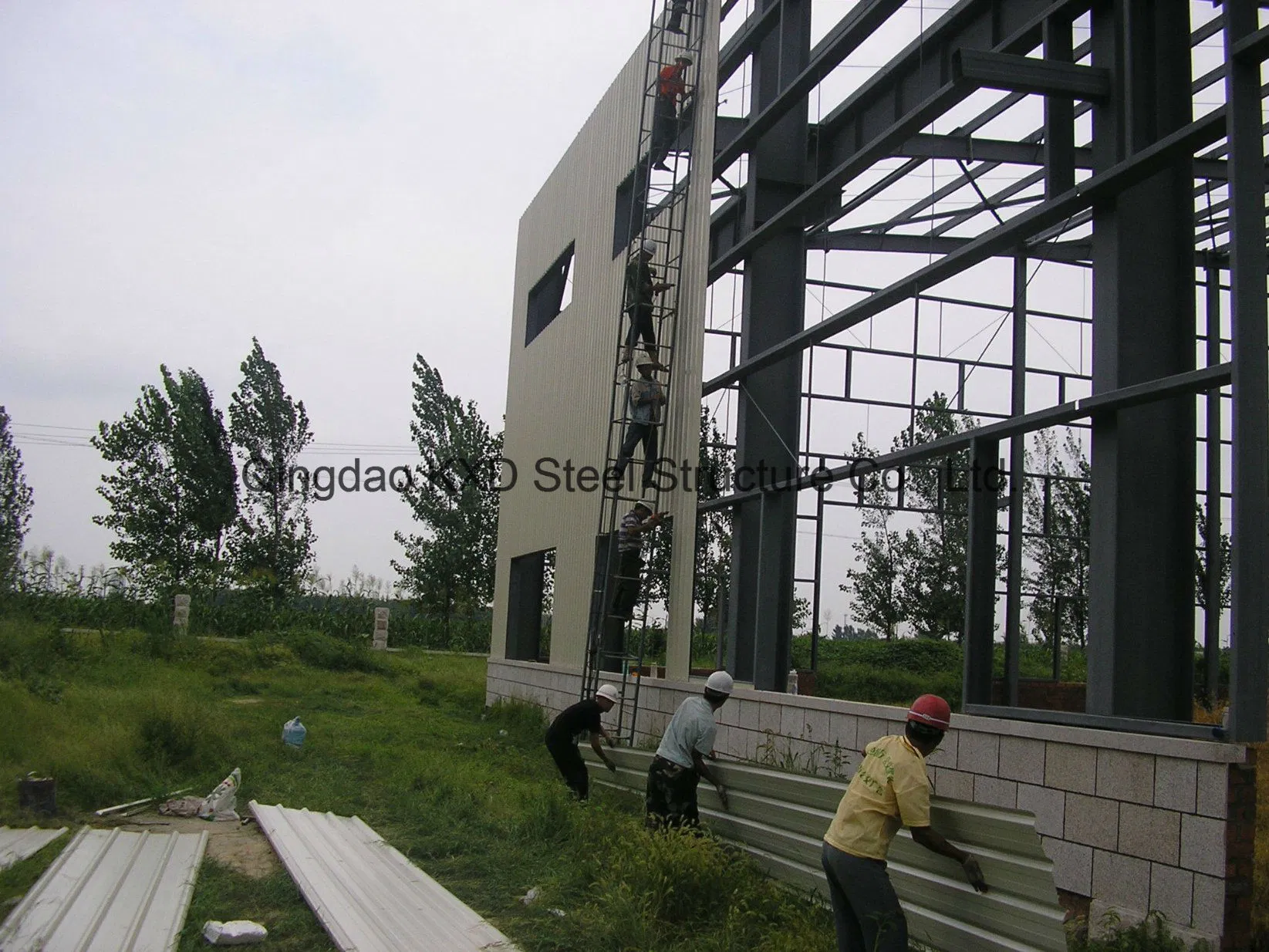 Light Weight Prebfabricated Steel Structure Warehouse (KXD-SSW2067)