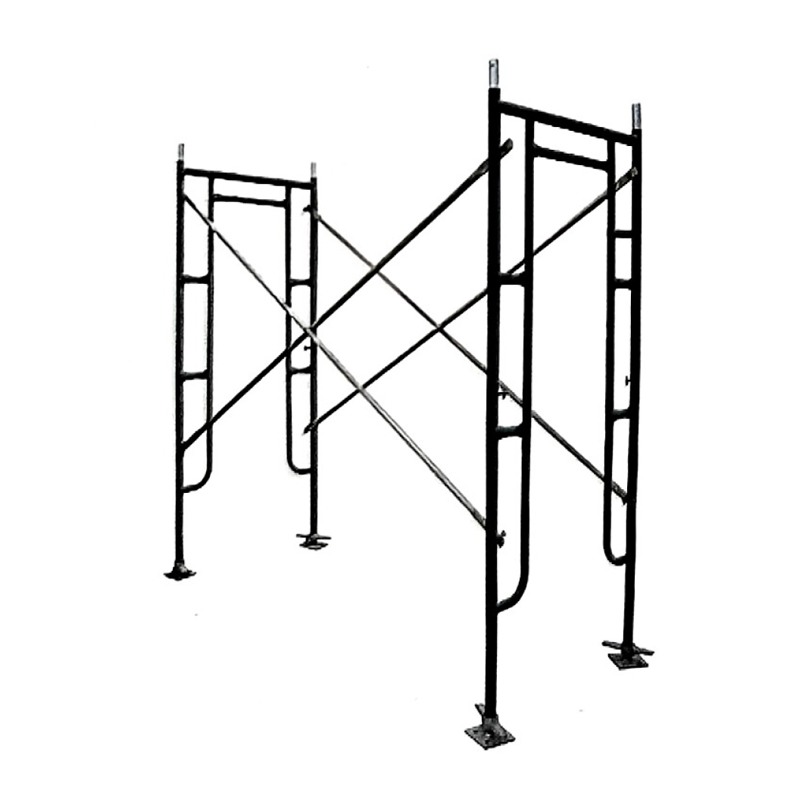 Hot-DIP Galvanized and Stainless Steel Ringlock Frame Folding Scaffold System Mobile Aluminum Scaffolding for Construction Structural Support