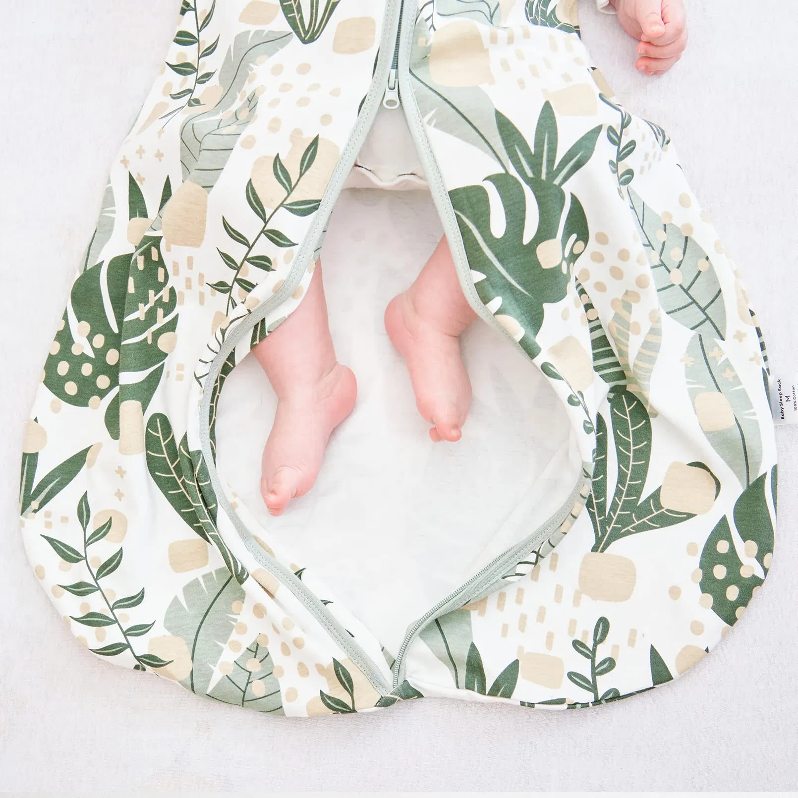Customized Baby Sleep Sack 6-12 Months 100% Cotton Baby Sleeping Bunting Bag