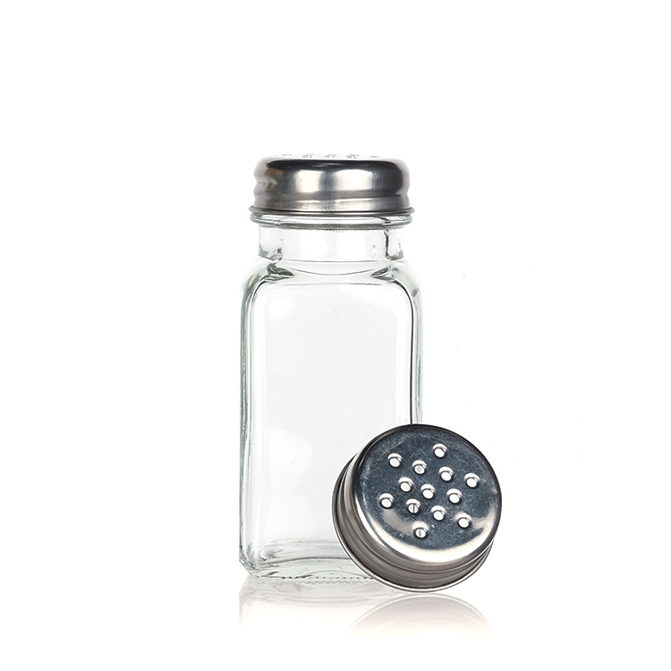Elegant 120ml Glass Spice Bottle with Cork Cap for Seasoning