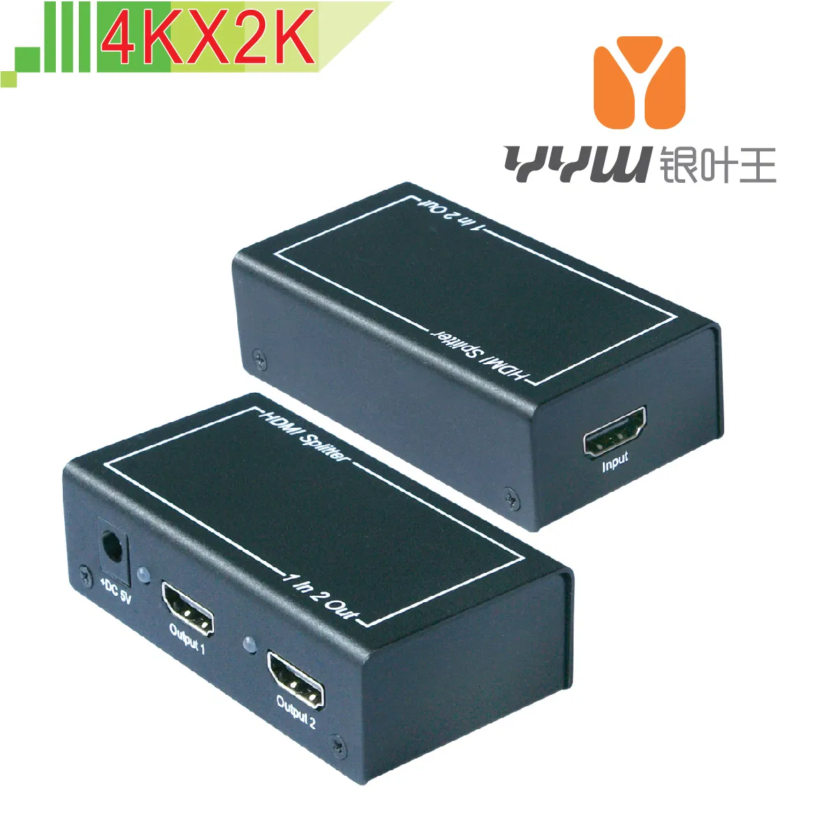 Разветвитель HDMI 1 на 2, 4K 3D, версия 1.4