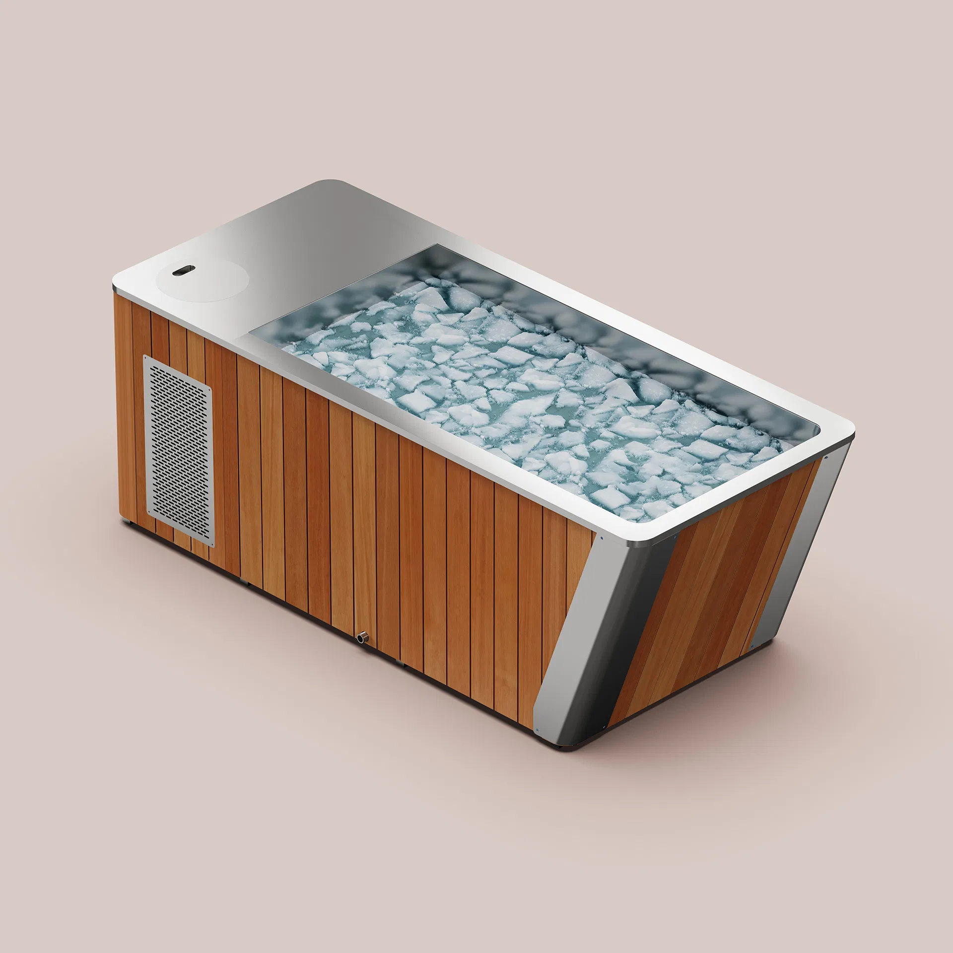 Ледяная ванна Ice Bathtub с чиллером и умным управлением