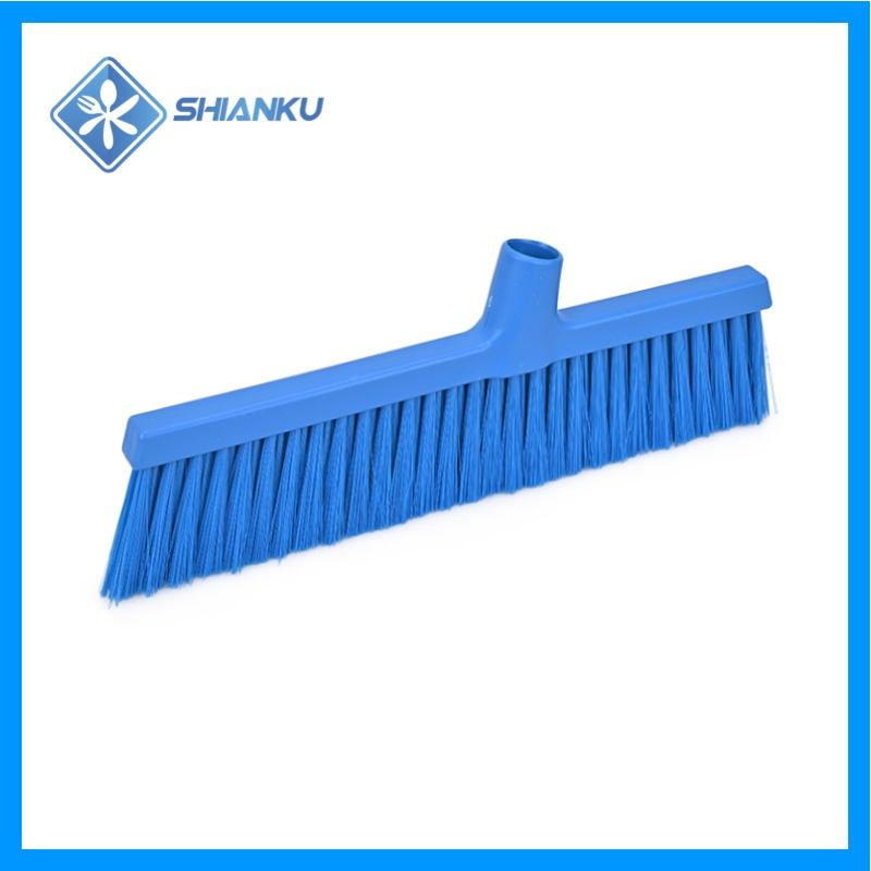 Shianku Food Grade Industry Color Coding Soft Bristle Hospital Cleaning Brooms