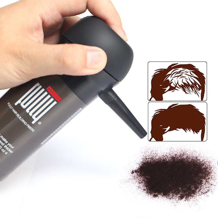 Factory OEM Bactericide Free 2ND Generation Private Labels Plant Keratin Hair Building Fiber Fully Hair Fibers