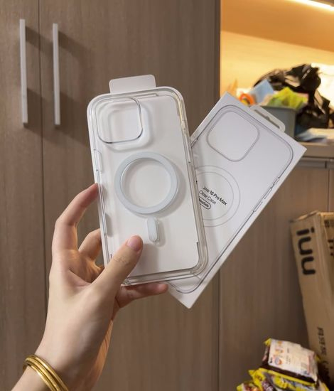 Transparency Clear Magsafe Animation Phone Case