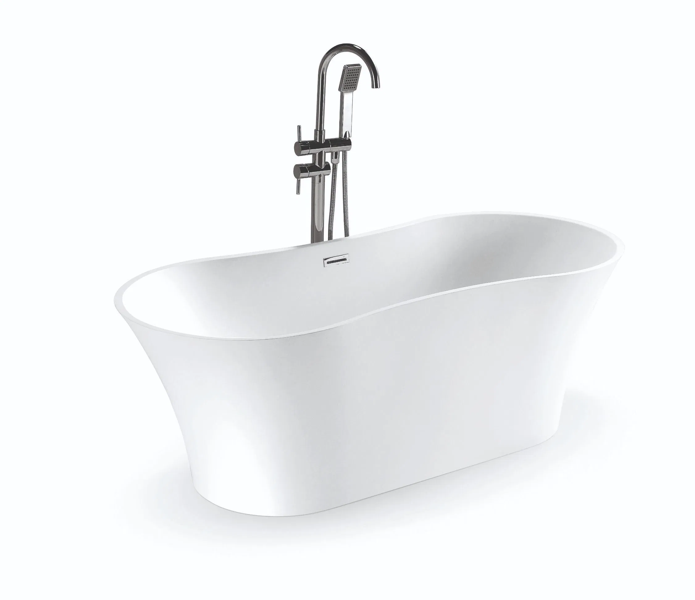 Акриловая отдельностоящая ванна для улицы и дома