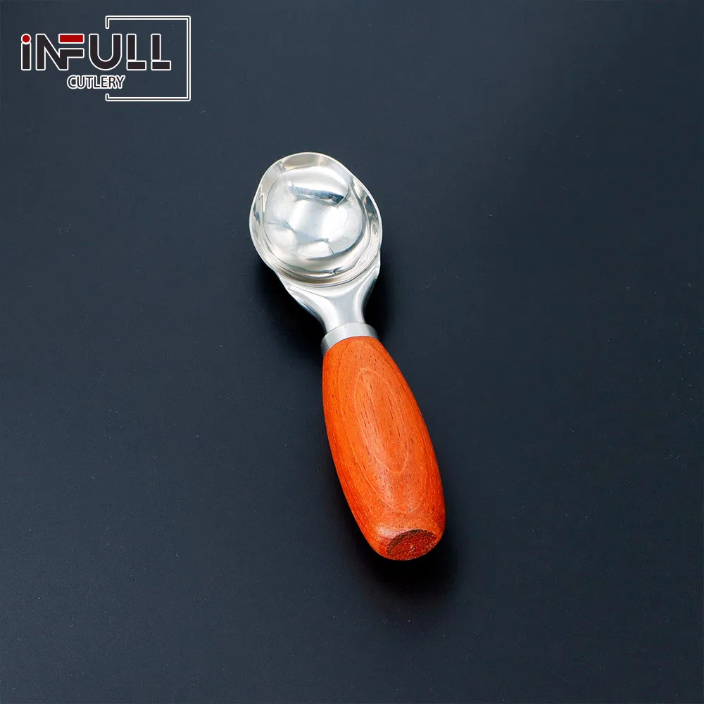 Stainless Steel Multipurpose Kitchen Gadgets Ice Cream Spoon Watermelon Melon Fruit Spoons