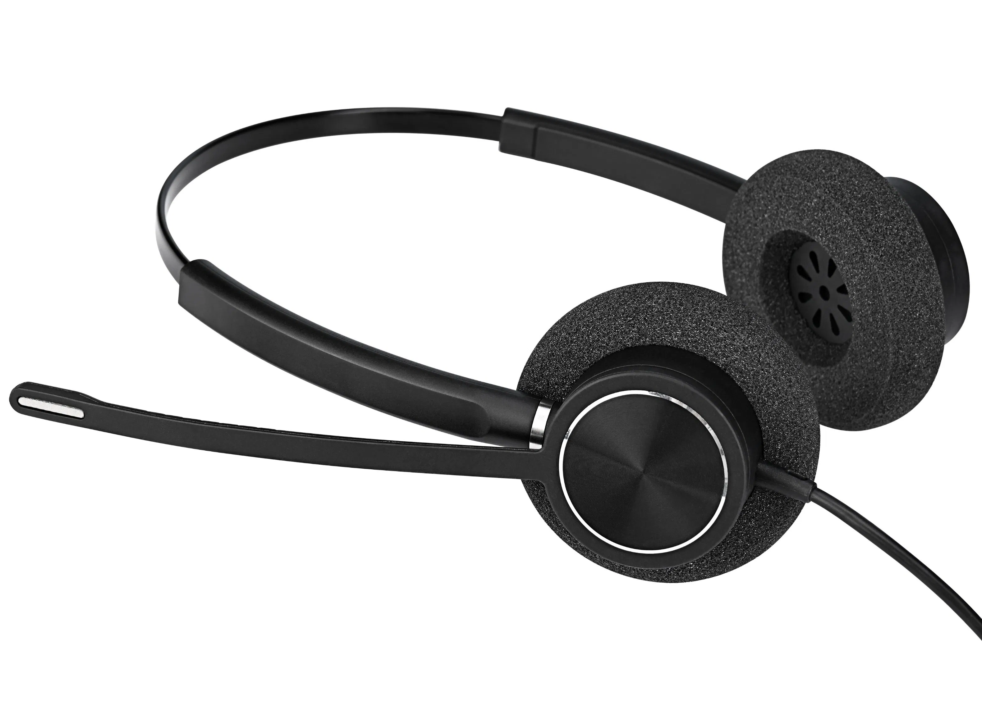 Contact Center VoIP UC Dual Cetus Series Noise Cancelling Headset for Call Center with CE FCC