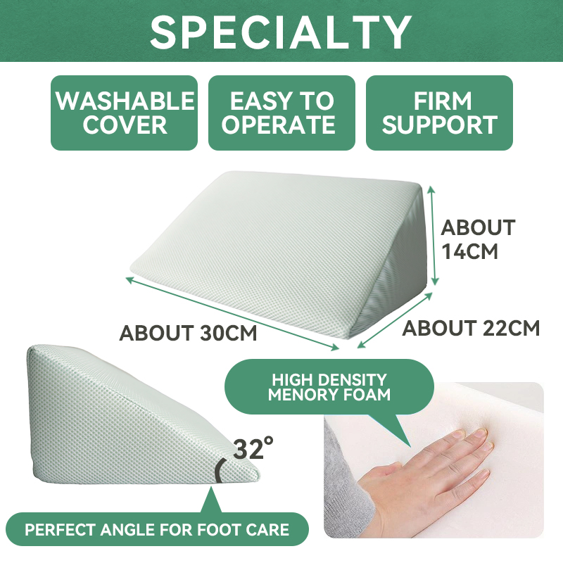 Positioning Wedge Pillow Wdege Pillow for Hospital Use Foot Care Pillow