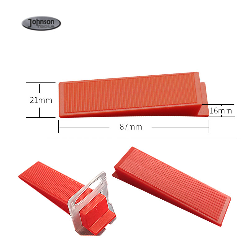 Tile Leveling System Tools PVC Reusable Wedges on Tile Installation