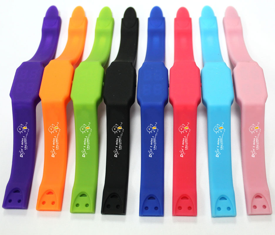 Wholesale Cheap Silicone Watch USB LED, USB LED Watch (USB-1)