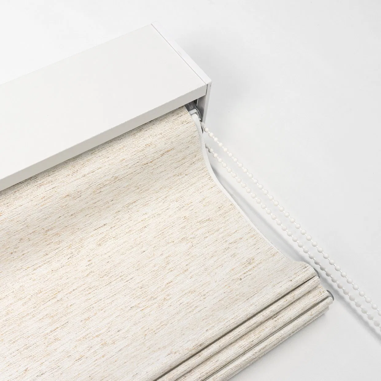 Sisheng Luxury Customized Size and Color Blackout Spring Control or Manual Roman Shades Blinds for Home