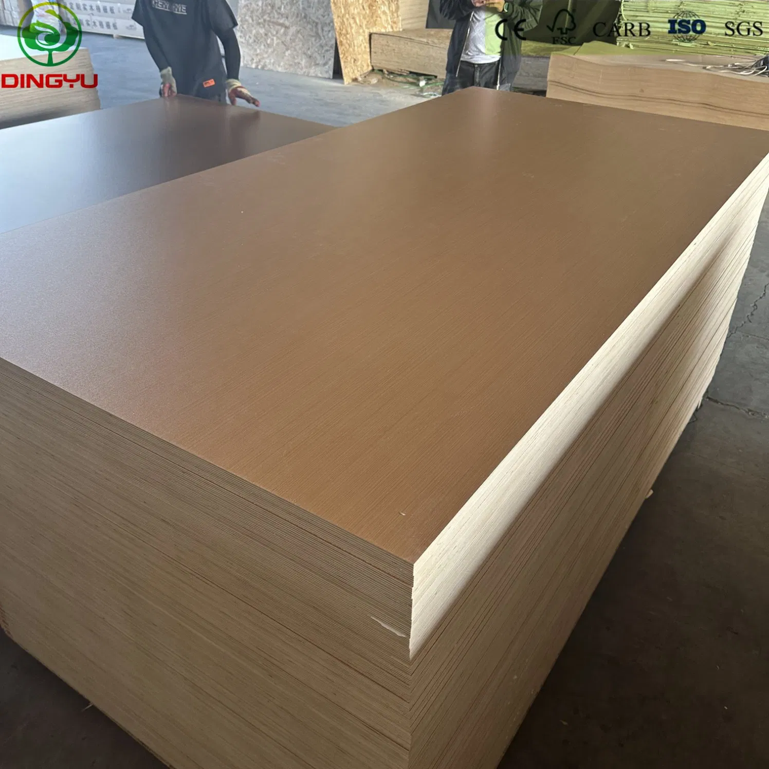 High Quality 18mm Melamine Laminated Plywood Sheet 4X8 with Cheap Price