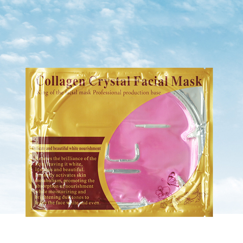 Amazon Hot Selling Repairing Moisturing Golden Collagen Luxury Sleeping Facial Mask