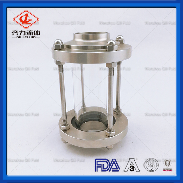 Sanitary Stainless Steel Welding Sight Glass