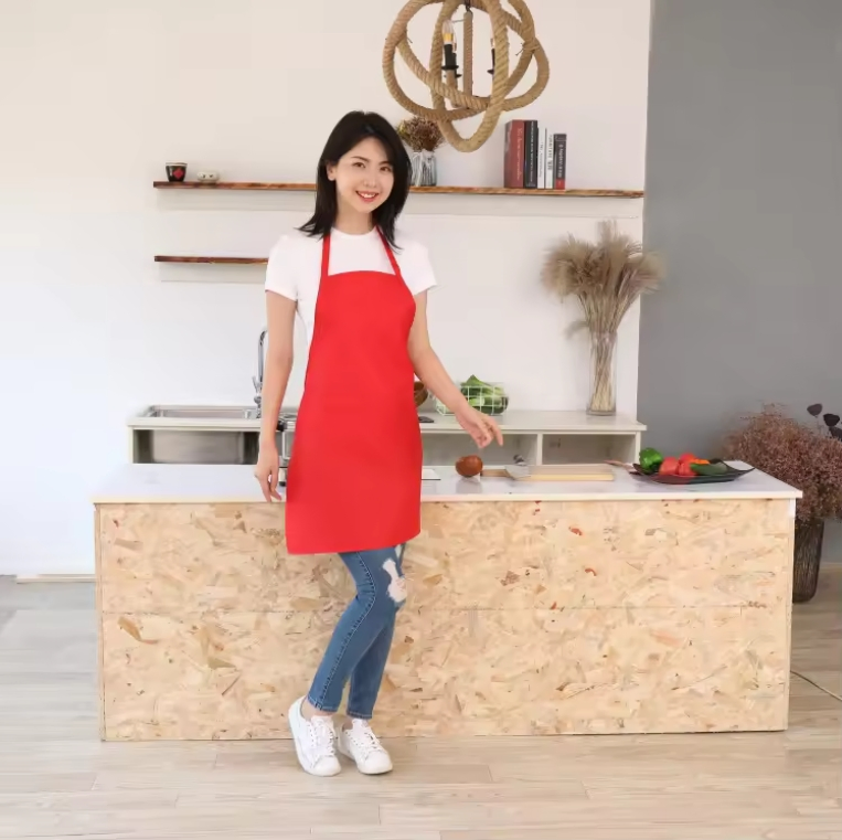 Custom Fashion Design Waterproof Adjustable Size High Quality Kitchen Apron
