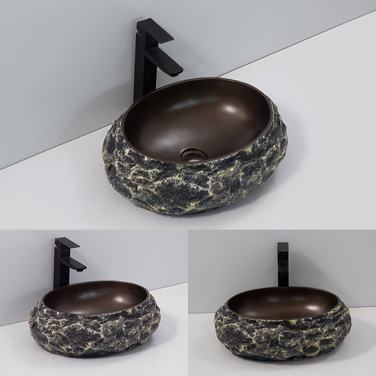 Раковина из искусственного камня для ванной комнаты