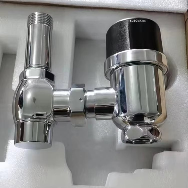 China Factory Hot Sale Handle Control Wc Brass Flush Valve Toilet