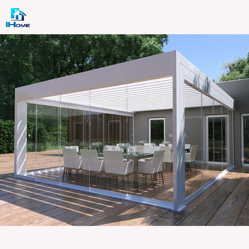 Aluminum Waterproof Sunshade Pergola Outdoor Awning