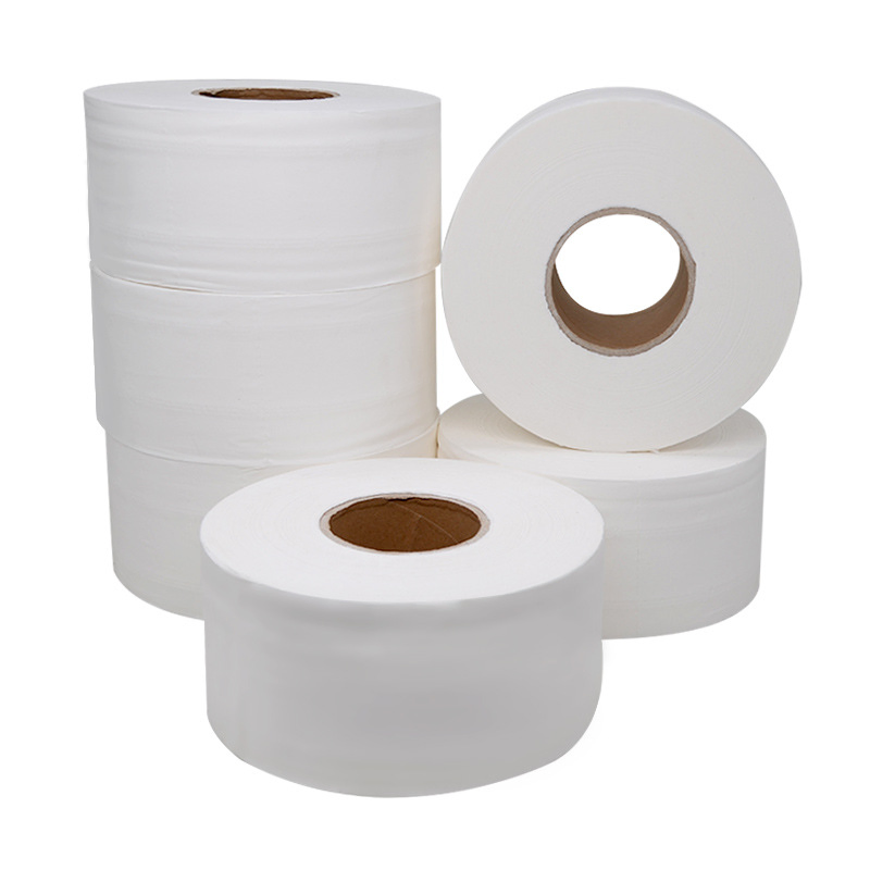 Eco-Friendly Ultra Soft Wood/Bamboo Pulp Toilet Paper Jumbo Roll Tissue