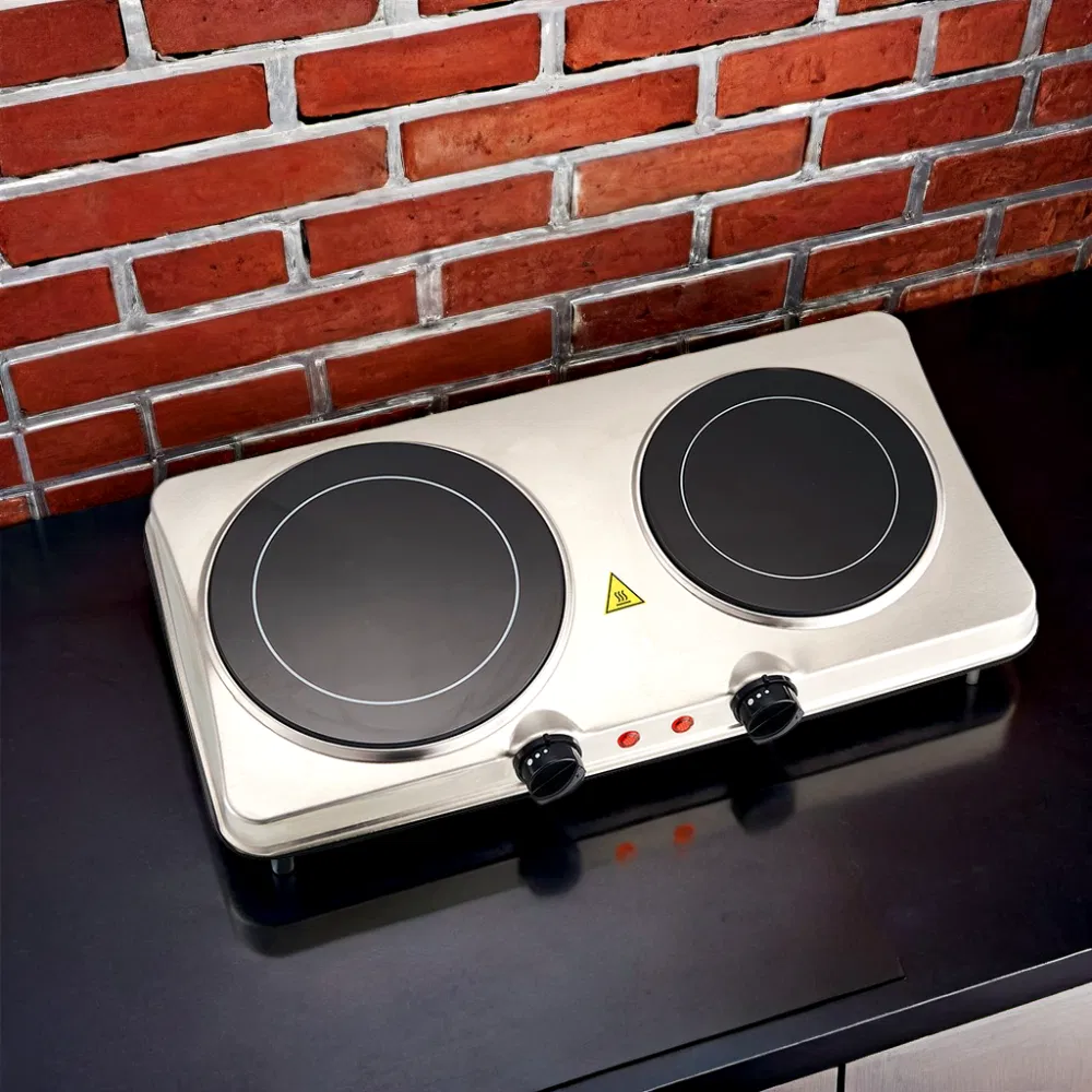Sleek 2 Burner Electric Ceramic Cooktop for Modern Kitchens