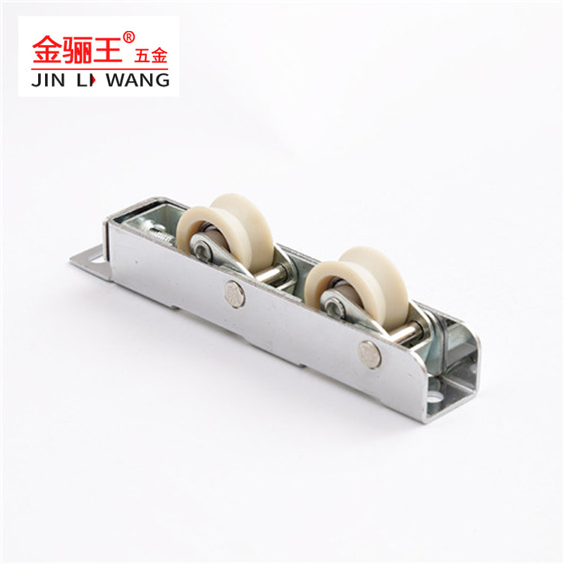 ISO9001 Adjustable V-Groove Sliding Door Roller UPVC Aluminum Window Rollers with Double Wheels