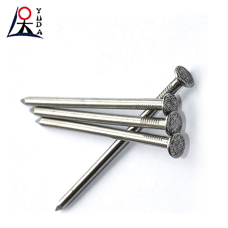 Galvanized Pure Iron Wire Nails Round Head Building Nails