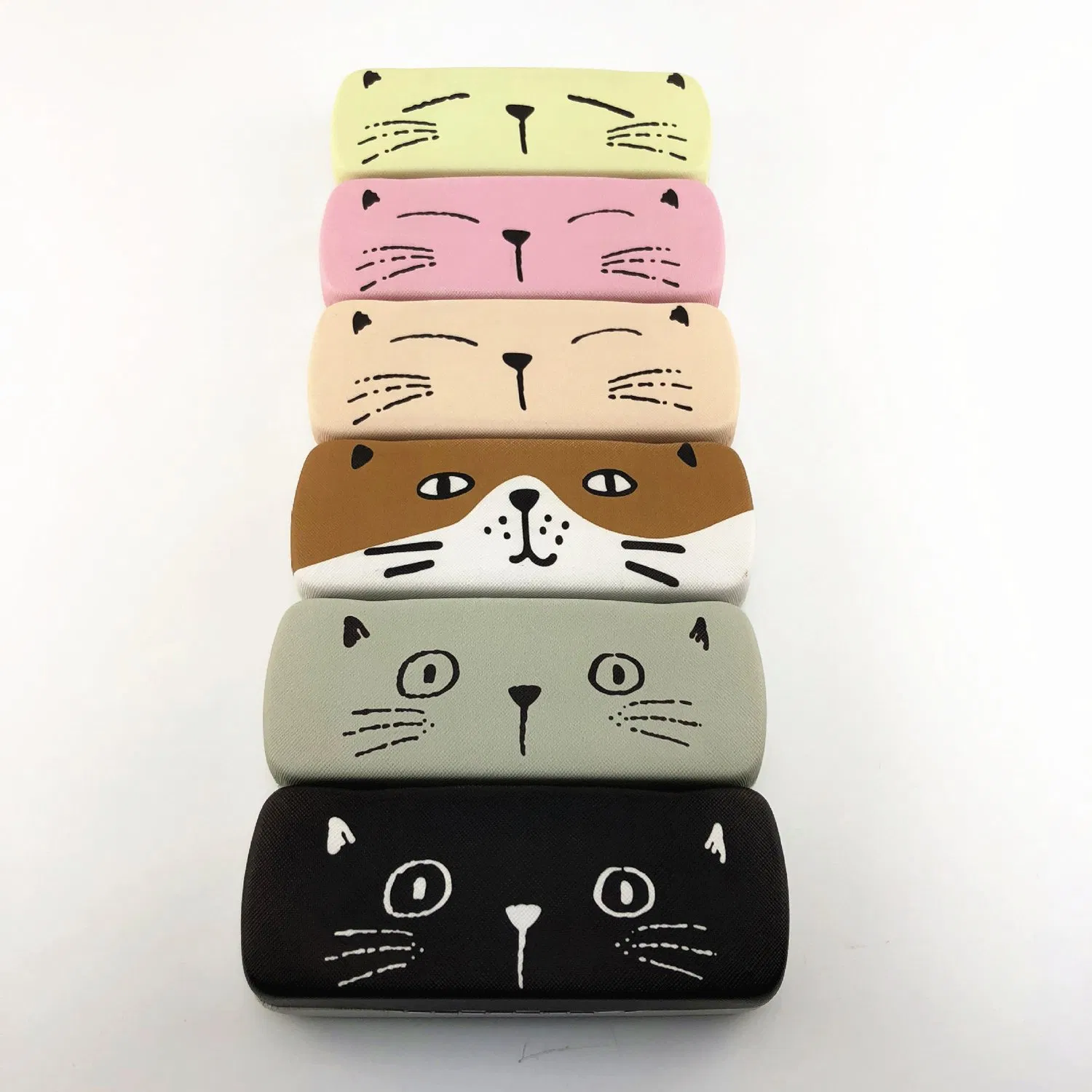 Portable Tin Box Modern Professional Look Metal Eyeglass Cases for Reading Glasses and Sunglasses