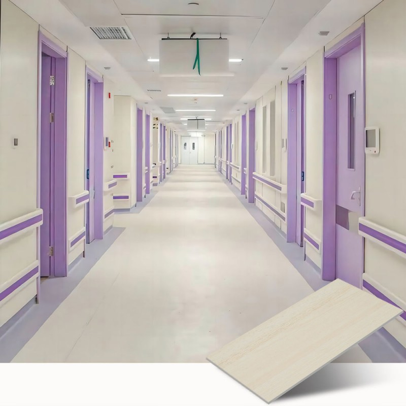 Fiberglass Wall Cladding Sheet Hospital Hygienic PVC Hospital Wall Cladding