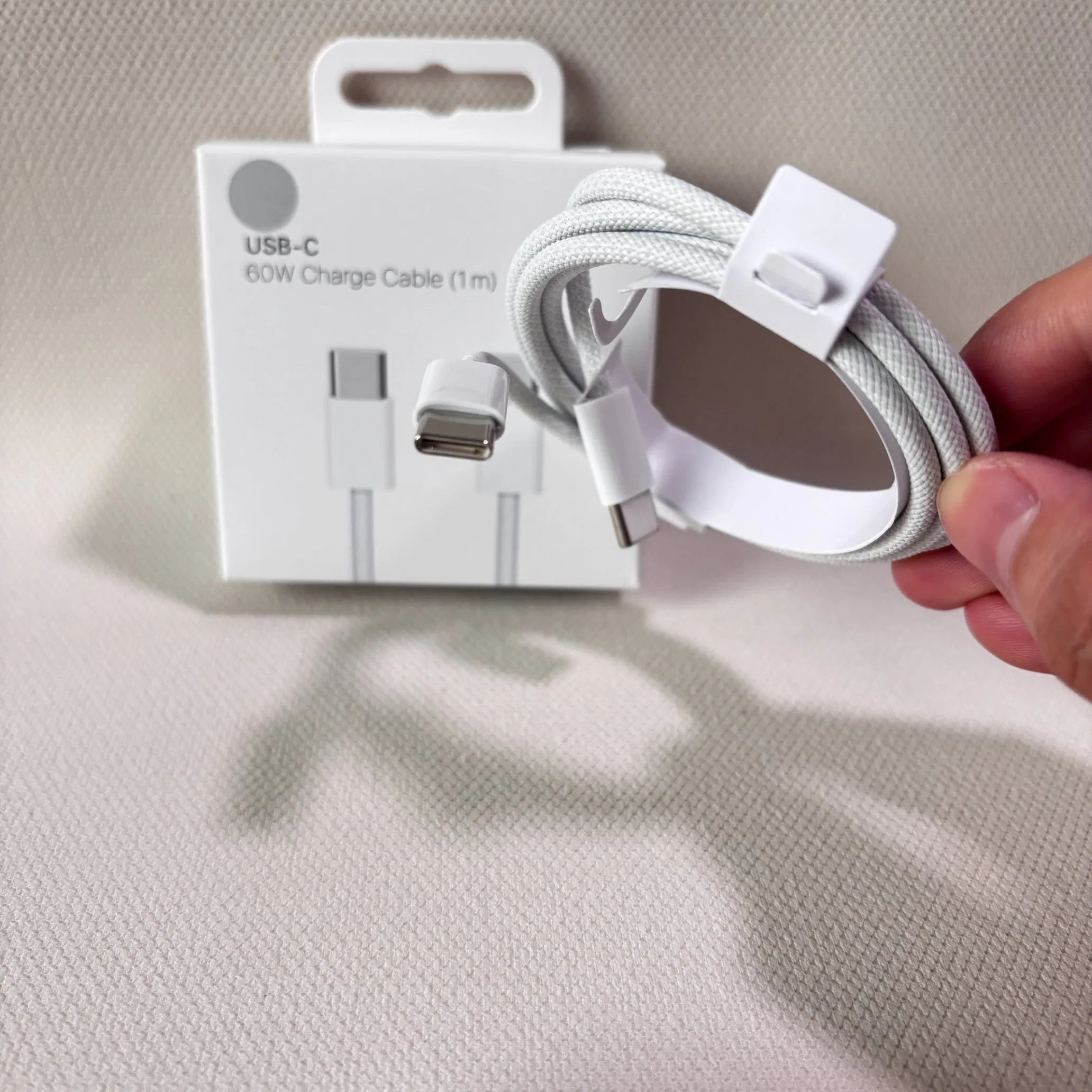 New Stock 60W 1: 1 Original USB-C to Lightning Cable, 1m Top Mobile Phone Data Charging Cable, 2025 Wholesale Price, Classified as a Best-Selling Mobile Phone