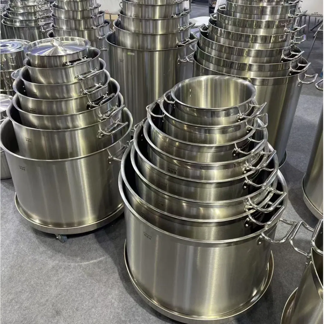 OEM Commercial Kitchen 03 Stainless Steel 32 Cm 16L Saucepan