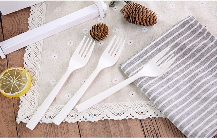 High Quality Disposable Plastic Cake Fork for Food