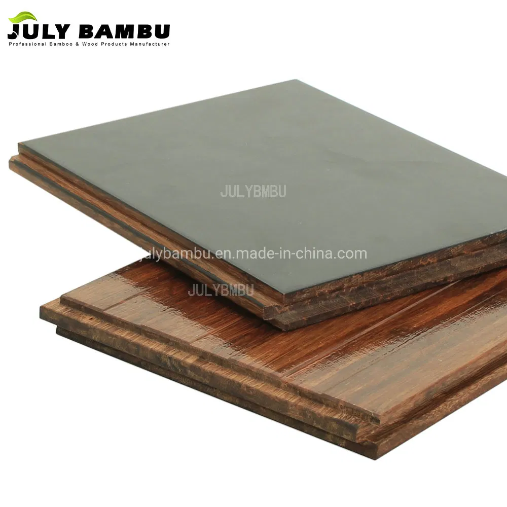 Carbonised Strand Woven Bamboo Flooring Parquet Flooring Bamboo for Sale