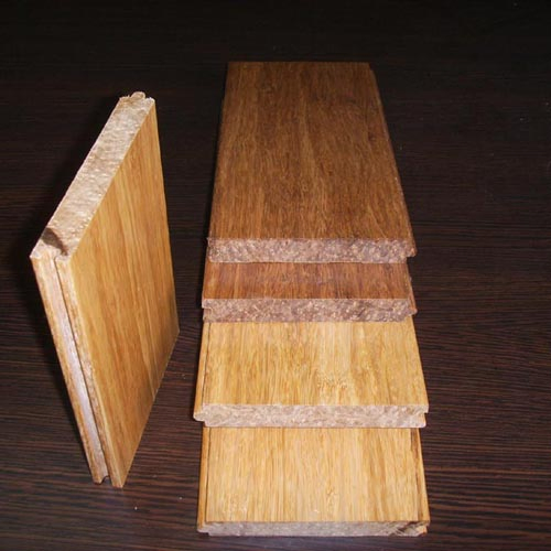 Водостойкий бамбуковый пол из спрессованных волокон