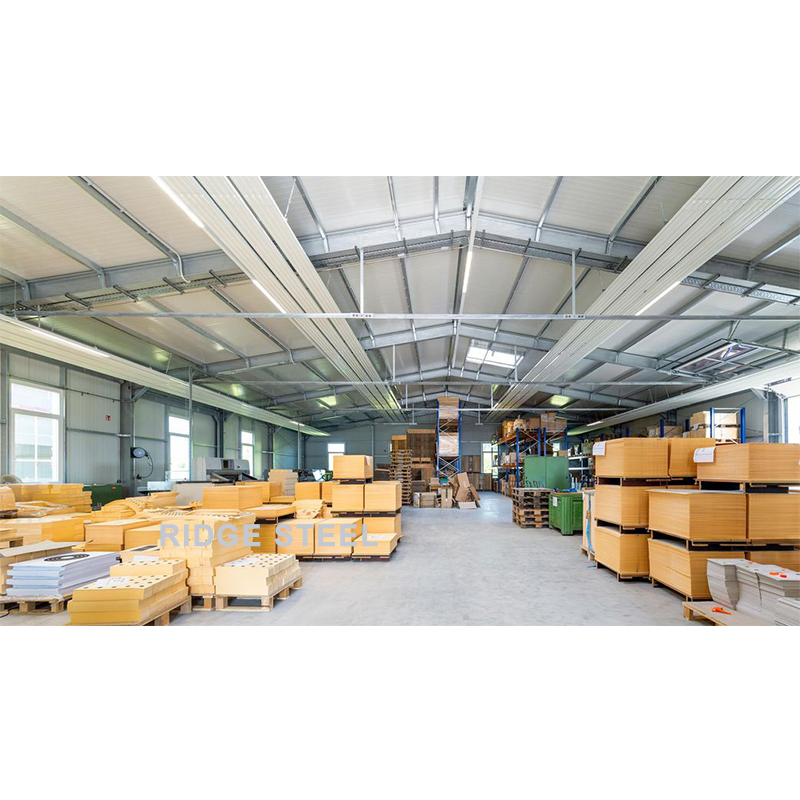 Steel Structure Manufacturers Prefab Construction Metal Space Frame Warehouse