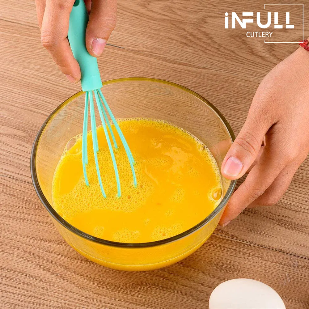 Венчик для яиц ручной силиконовый INFULL