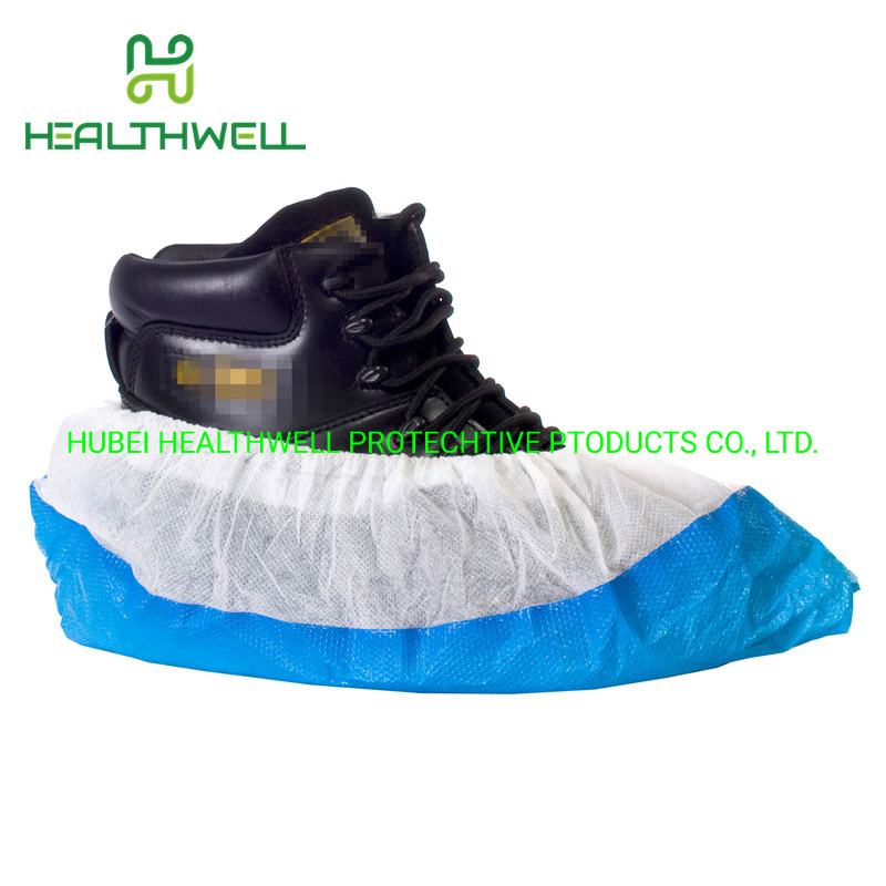 Durable Anti-Static Fabric Shoe Covers for Clean Room Use