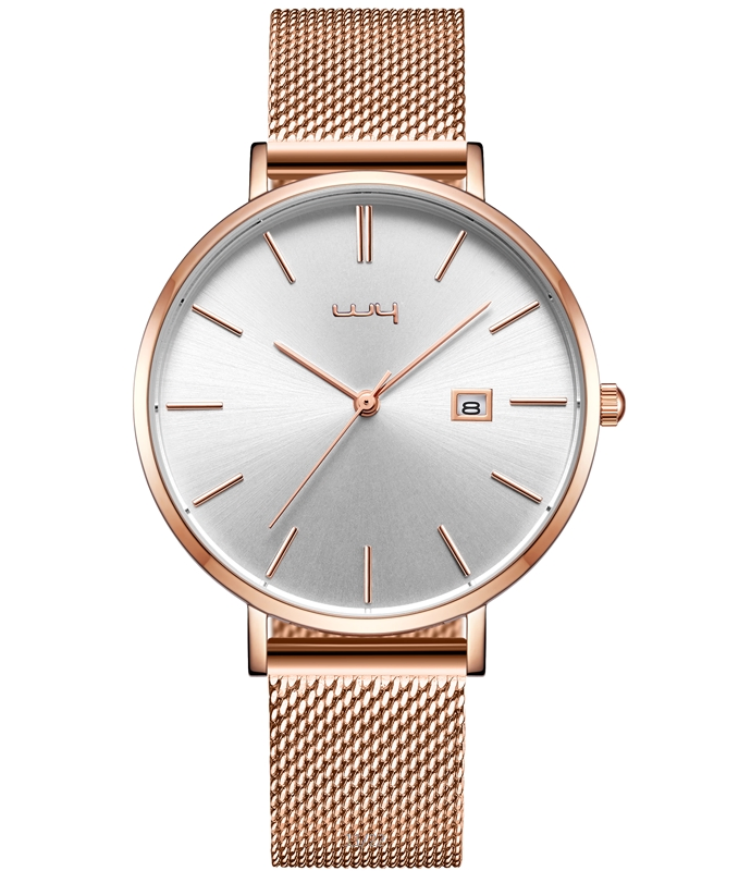 Fashion Brand Fancy Mesh Band Quartz Women Ladies Watches Wy-146