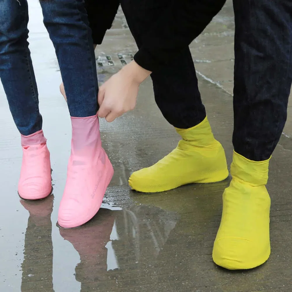Waterproof Rainproof Snow Proof Sand Proof Latex Shoe Cover Outdoor Travel Rainy Day Travel Thick Men and Women Bl23280