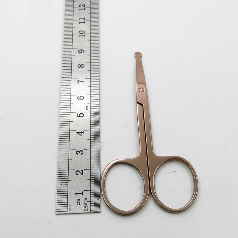 Eyebrow Hair Facial Trimming Scissors Tools Multi-Purpose Dead Skin Remover Scissor