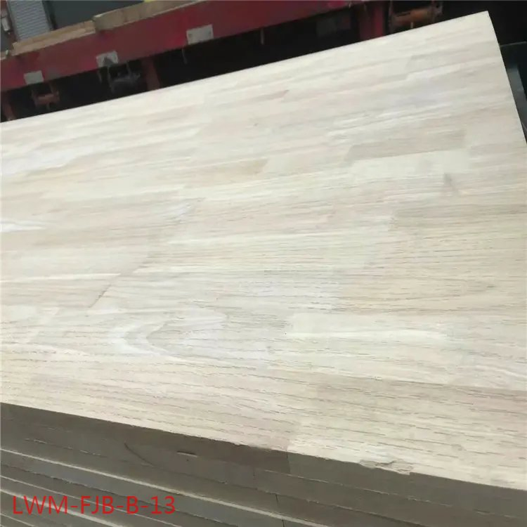 Good Quality Paulownia Solid Wood Lumber Pine/Rubberwood Finger Joint Board Panel 12mm
